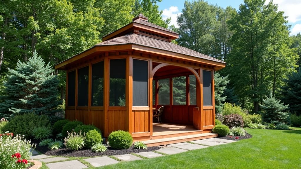10×12 Hardtop Gazebo — Commack, NY