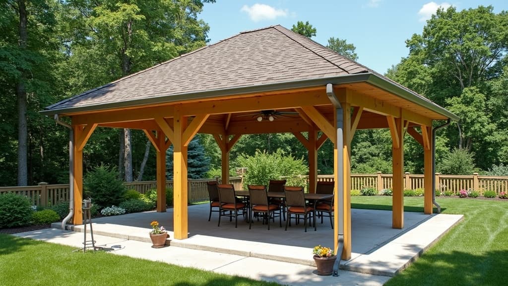 Open Wood Pavilion — Hauppauge, NY